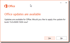 microsoft office updates