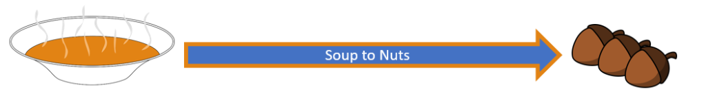 soup to nuts