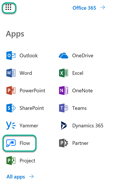 Microsoft Office 365 list of Applications and their uses