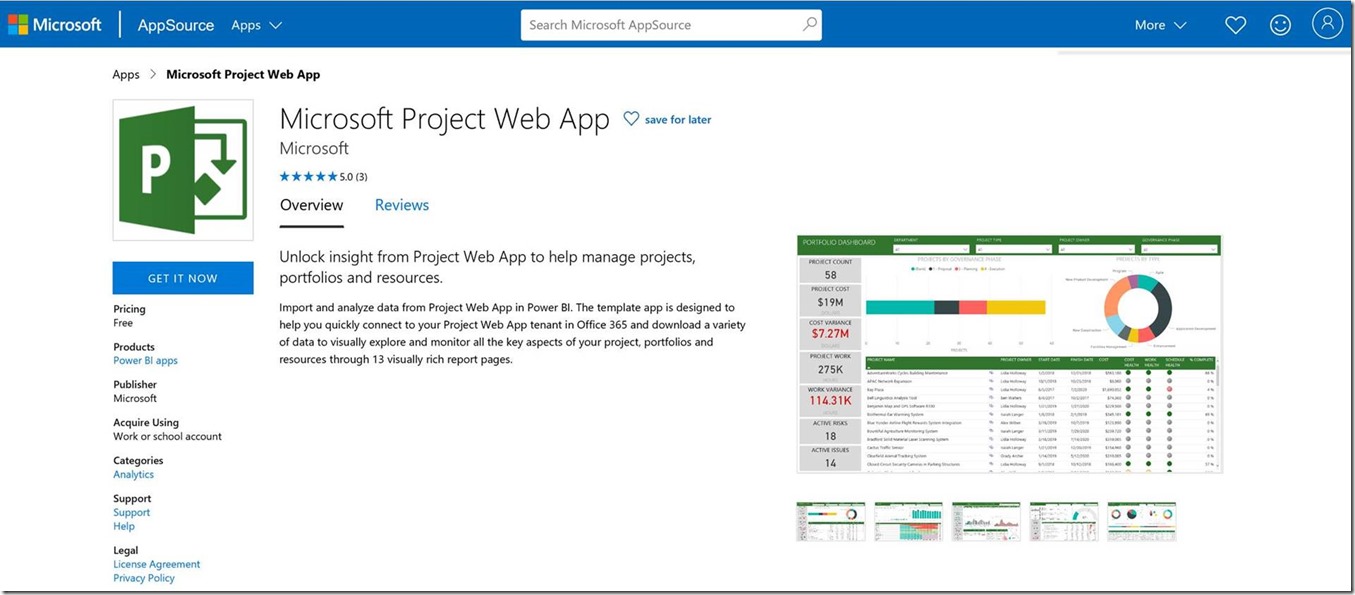 microsoft project online collection