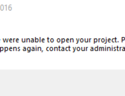 Sorry, we were unable to open your project. Please try again.