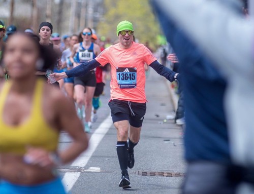 Congratulations Jacques and Boston Marathon runners!